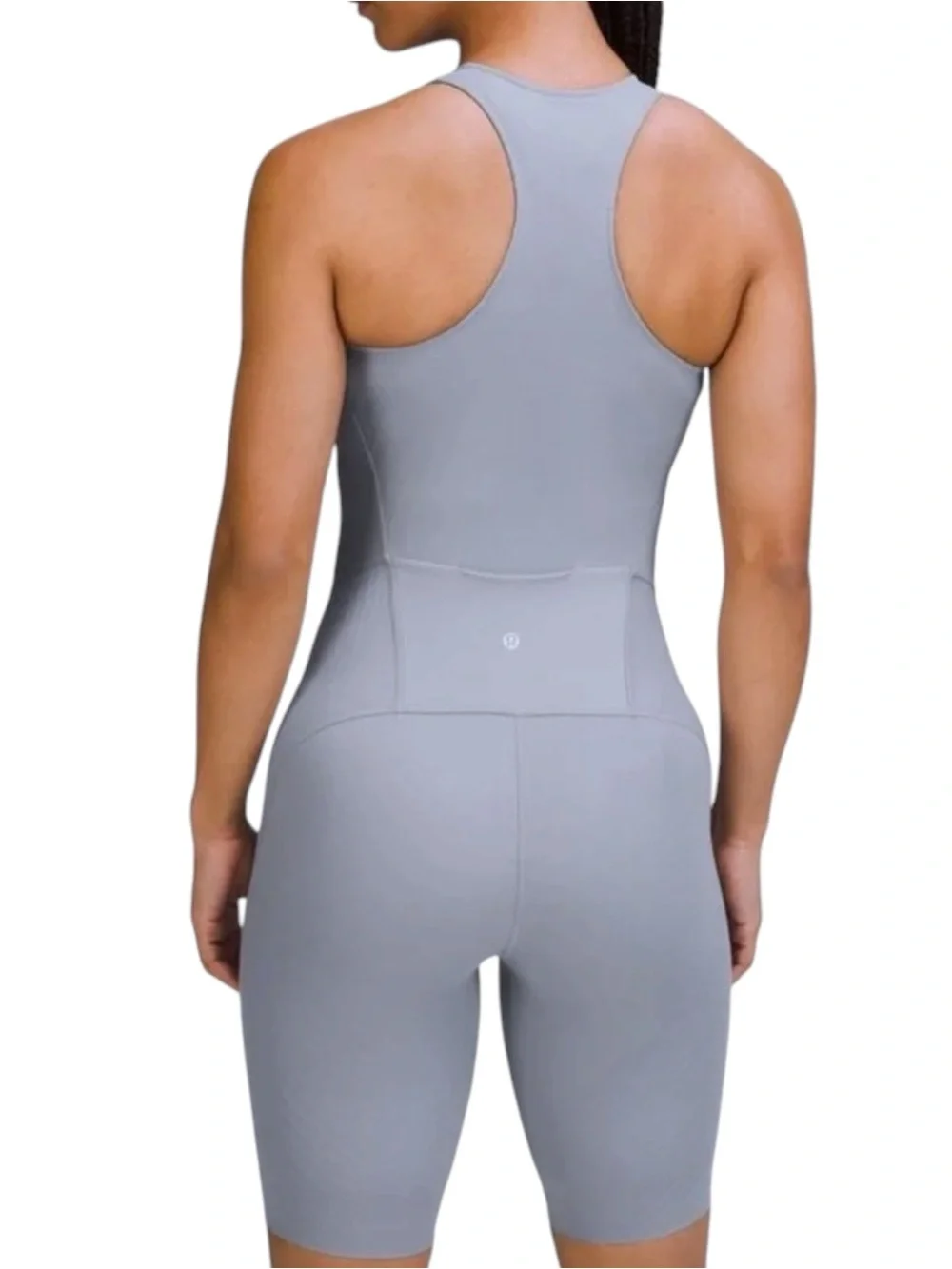 NWT Lululemon SenseKnit Running One-Piece size 2 in Rhino Gray